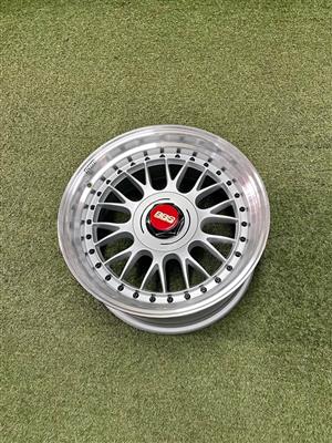 17 INCH BBS MOTORSPORT DESIGN RIM SET