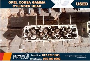 OPEL CORSA GAMMA CYLINDER HEAD  FOR SALE! 