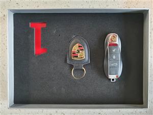 Porsche OEM Key Ring and Key Styled Memory Stick