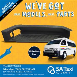 Sliding Door Step suitable for Toyota Quantum - SA Taxi Auto Parts quality used spares