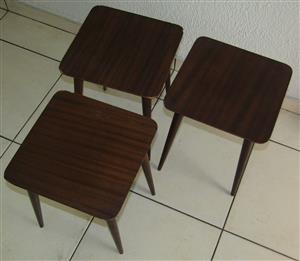 Side Table - 305mm x 305mm x 370mm - 3pcs