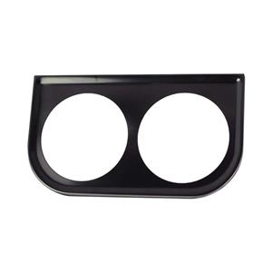 Autogauge Black Gauge Panel for 52mm Gauges (double)