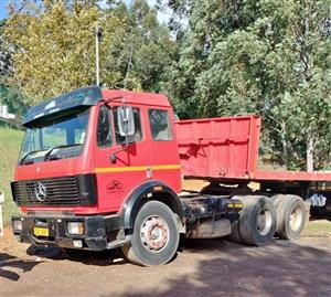 FOR SALE: Mercedes-Benz Powerliner 1729 Tag Axle | 1994 | WORK-READY
