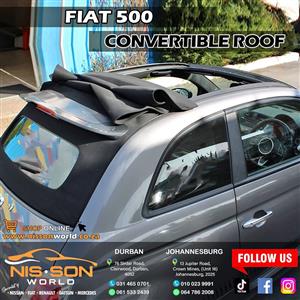 FIAT 500 CONVERTIBLE ROOF