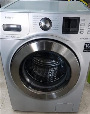 Samsung front loading washing machine.  12kg.