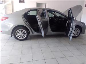 2016 TOYOTA COROLLA PRESTIGE 1.6 Silver Manual Petrol 63.000km 