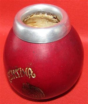 Authentic Yerba Mate Gourd - Handcrafted Argentinian Tea Cup
