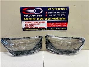 Mercedes Benz W254 GLC-class left and right side headlight replacement lens 