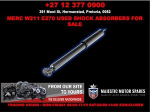 Mercedes Benz E270 W211 used shock absorbers for sale