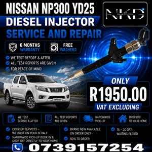 Nissan_NP300_YD25_Injectors_On_Recondition 