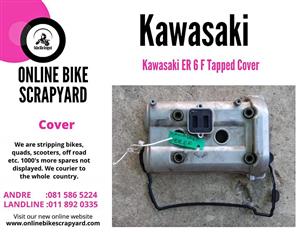 Kawasaki ER 6 F tapped cover