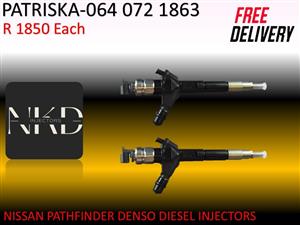 NISSAN PATHINDER DIESEL INJECTORS