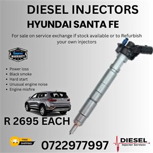 Hyundai Santa FE Diesel Injectors for sale