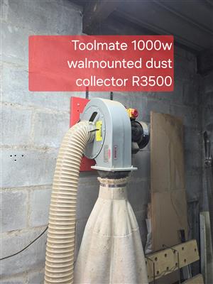 Toolmate 1000W Wall-Mounted Dust Collector