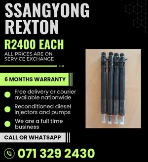SSANGYONG REXTON INJECTORS FOR SALE WITH WARRANTY 