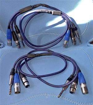 Audio/Studio/Video XLR Assorted Cables - Converter Specialised - High Quality