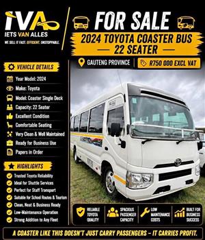 2024 Toyota Coaster Bus