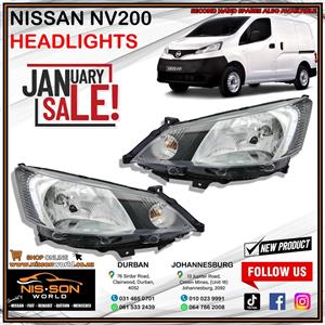 NISSAN NV200 HEADLIGHTS