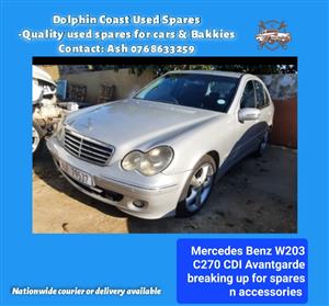 Mercedes Benz C270 CDI Avantgarde auto stripping
