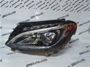         Second-Hand Single Xenon Headlight for Mercedes-Benz W205 (2014-2018)