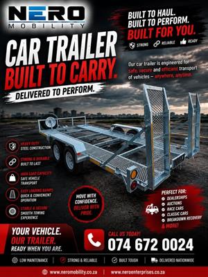 NERO Mobility Car Trailer 