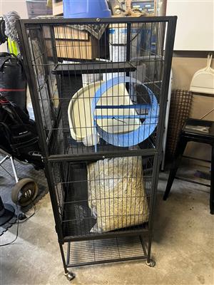 Two Tier Rodent Pet Cage 