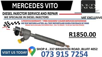 Mercedes Vito Diesel Injectors 