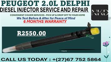 Peugeot 2.0L Delphi Diesel Injectors On Repair