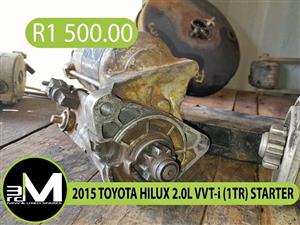 2015 TOYOTA HILUX 2.0L VVT-i (1TR) STARTER