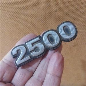 2500 badge