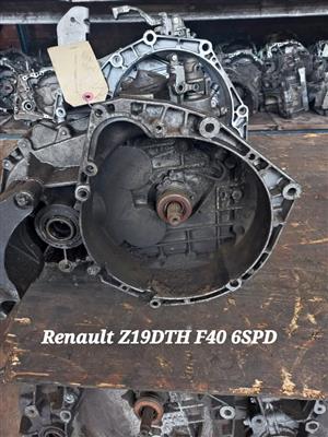 RENAULT Z19DTH F40 6SPD MANUAL GEARBOX