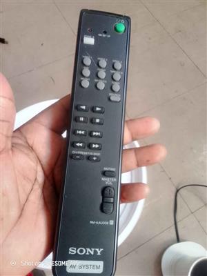 SONY AV SYSTEM RM-AAU008 REMOTE CONTROL (str-da3200 es)