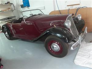 Citroen L15 roadster project
