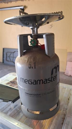5.1KG GAS CYLINDER & COOKER TOP