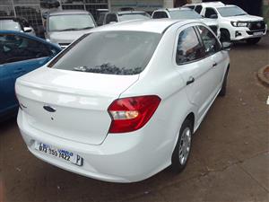 2018 Ford Figo Sedan 1.5 Petrol, Manual White COLOR  72000km 