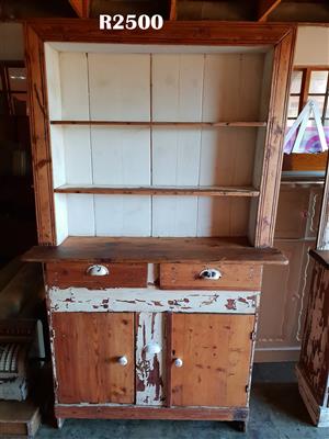 Antique Oregon Pine Kitchen Cabinet No 2 1120x330x1835 Junk Mail