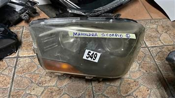 Mahindra Scorpio headlight