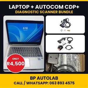 Professional Diagnostic Laptop Combo — HP EliteBook Folio 1040 G1 i7 + AutoCom C