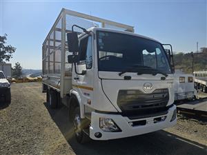 T801- 2021 UD KUZER RKE150 DROPSIDE BODY TRUCK WITH CAGE