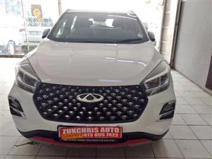 2024 CHERY TIGGO 4PRO 1,5 AUTOMATIC SUNROOF PETROL 46.000KM WHITE COLOUR  LEATHER SEATS REVERS