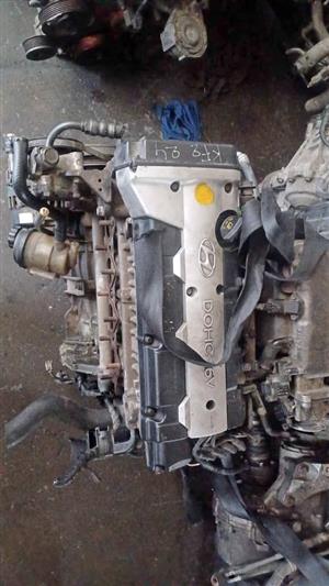 Complete imported Hyundai Elantra 1.8L 16V G4GB engine for sale