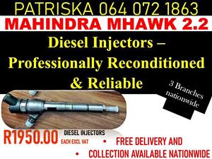 DIESEL INJECTORS FOR SALE- MAHINDRA MHAWK 2.2