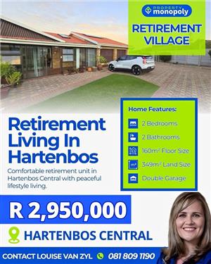 Retirement Living in Fonteine Park Lifestyle Estate