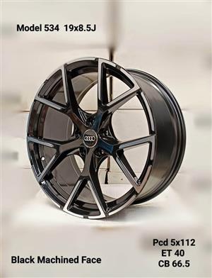 19” Audi wheels