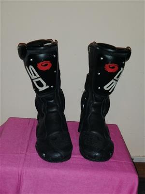ladies motorbike boots size 5