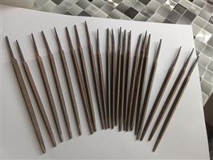3 sided Slimline Taper Steel Files