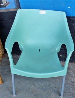 Green Plastic Chair S062930C