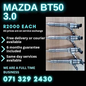 MAZDA BT50 3.0 DIESEL INJECTORS FOR SALE WITH WARRANTY