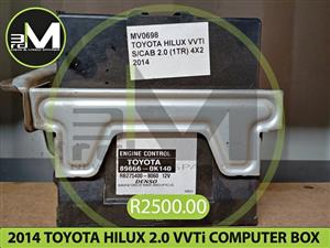 2014 TOYOTA HILUX 2.0 VVTi COMPUTER BOX  MV0698