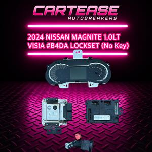 2024 NISSAN MAGNITE 1.0 VISIA #B4DA LOCKSET NO KEY FOR SALE 